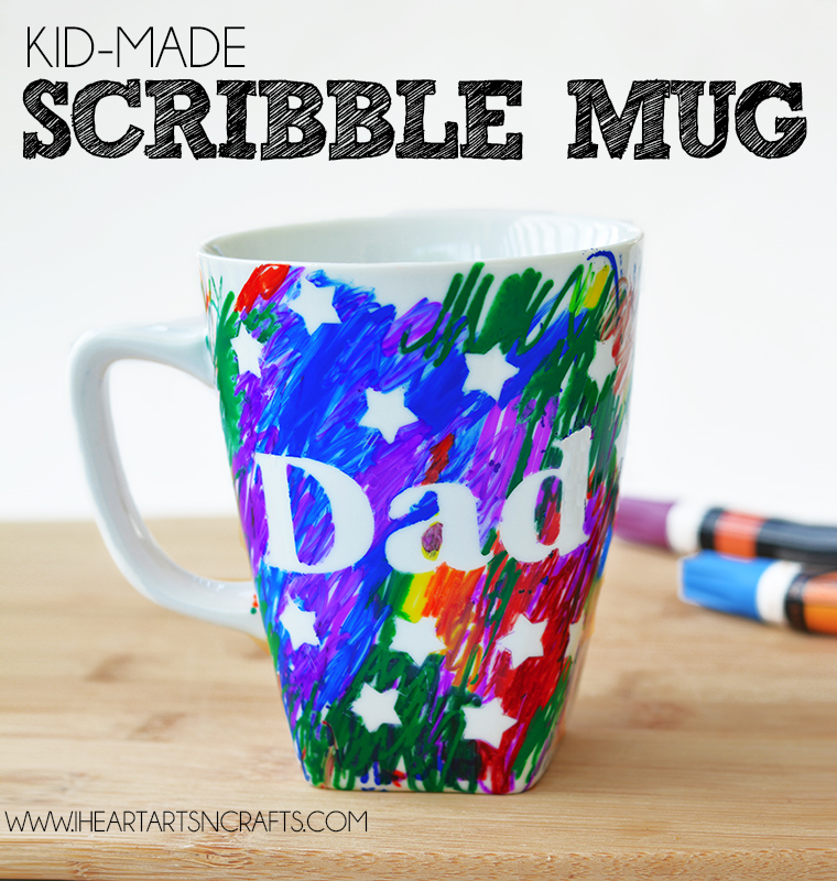 Dad Scribble Mug